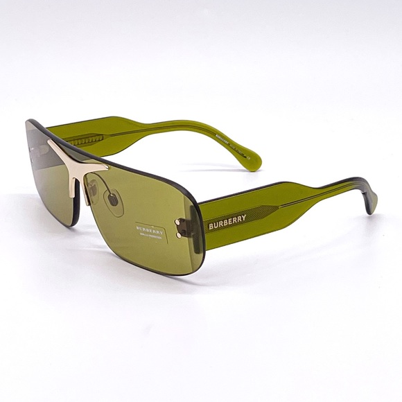 NEW BURBERRY BE3123 3917 GREEN SUNGLASSES BE 3123 - Picture 6 of 14